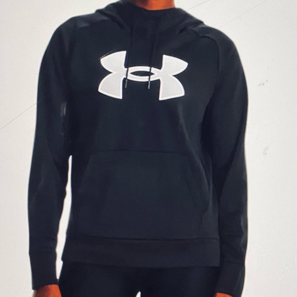 NWT Women’s Black Under Armour Fleece Hoodie 1X